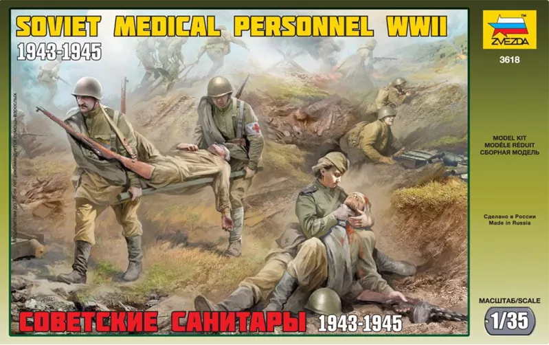 Zvezda - Military Soviet Medical Personnel WWII